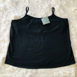 BLACK SONOMA STRETCHY TANK TOP 2X